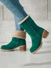 Chunky Mid Calf Winter&Snow Boots